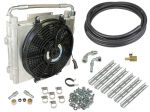 Xtrude Double Stacked Transmission Cooler Kit - Universial 1/2in Tubing
