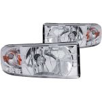 ANZO 111206 CHROME CRYSTAL HEADLIGHTS