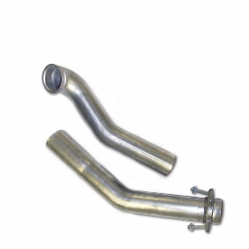 Diamond Eye Section 1 & 2 Aluminized Downpipe 3"