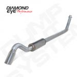 Diamond Eye Turbo Back Turn Down Aluminized Kit Single 4