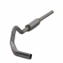 Diamond Eye Cat-Back Stainless Steel Kit Single 4"