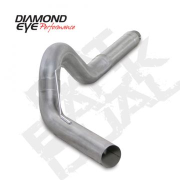 Diamond Eye DPF Back Aluminized Kit Single 5"