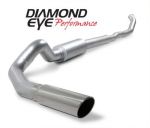 Diamond Eye Turbo Back Aluminized Kit With 4
