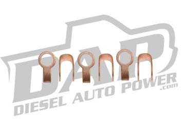 DAP Set Of 6 Horseshoe Sealing Washers For Injector Fuel Return - 4942278AX6