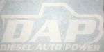 DAP Vinyl Sticker