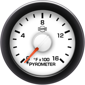 Isspro Pyrometer With Out Color Band 0-1600 °