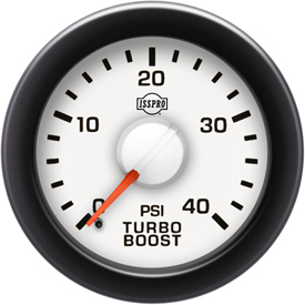 Isspro Turbo Boost Gauge 0-40 PSI