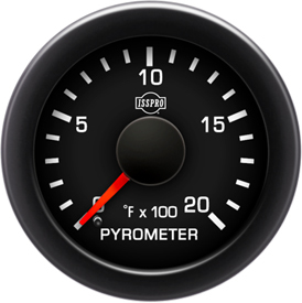 Isspro EV2 Pyrometer (EGT) Without Color Band 0-2000