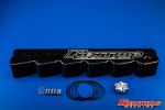 12 Valve Billet Valve Cover fits Cummins Notched for Stock Lines Black Anodized