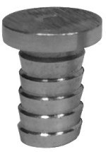 3/8" Billet Aluminum Universal Block Off Plug