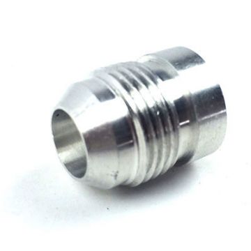 -10AN Aluminum Male Weld Bung (5/8" Register, 7/8" OD)