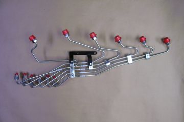 Mild Steel Fuel Line for ISB with P-Pump (spacer not included)