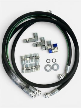 Deviant 1/2" Transmission Cooler Repair lines for 2001-2005 GM Duramax