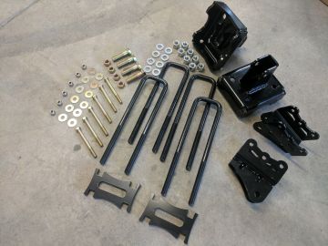 Ultimate Series Bolt On Short Bed Traction Bars, Professional Grade Rod Ends