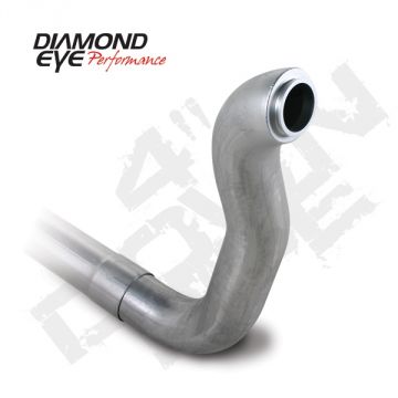 Diamond Eye Aluminized Downpipe 4"
