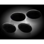 Ford Superduty Dually Fender Lenses (4-Piece Set) w/ 2 Red LED Lights and 2 Amber LED Lights - Smoke