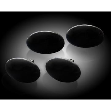 Ford Superduty Dually Fender Lenses (4-Piece Set) w/ 2 Red LED Lights and 2 Amber LED Lights - Smoke