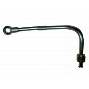 Dodge Cummins Steel Fuel Return Line From Cylinder Head To T-Fitting