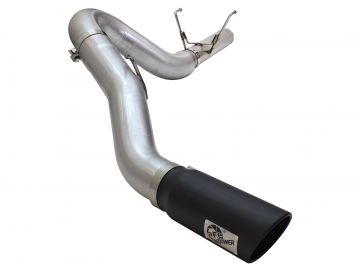 ATLAS 5 IN Aluminized Steel DPF-Back Exhaust System w/Black Tip