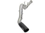 ATLAS 5 IN Aluminized Steel DPF-Back Exhaust System w/Black Tip