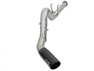 ATLAS 5 IN Aluminized Steel DPF-Back Exhaust System w/Black Tip