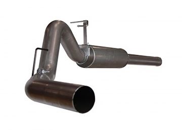 Large Bore-HD 4 IN 409 Stainless Steel Cat-Back Exhaust System w/ Muffler & No Tip