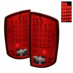Spyder Red/Clear Led Tail Lights