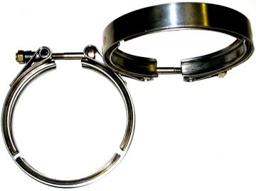 S400SX3 4.625" Turbine Exhaust Clamp for small framed s400