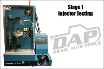 DAP Common Rail Injector Testing Stage 1