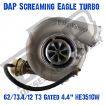 DAP Screaming Eagle SXE FMW 3rd Gen Fit 62/73.4/12 T3 Gated HE351CW 4.4