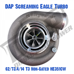 DAP Screaming Eagle SXE FMW 3rd Gen Fit 62/73.4/14 T3 Non-Gated HE351CW 4.4