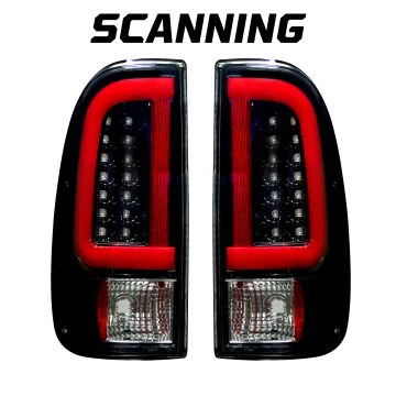 SMOKED OLED TAIL LIGHTS FOR 08-10 FORD SUPERDUTY