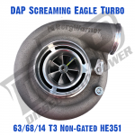 DAP Screaming Eagle SXE FMW 3rd Gen Fit 63/68/14 T3 Non-Gated HE351CW 4.4