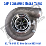 DAP Screaming Eagle SXE FMW 3rd Gen Fit 63/73.4/14 T3 Non-Gated HE351CW 4.4