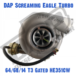 DAP Screaming Eagle SXE FMW 3rd Gen Fit 64/68/14 T3 Gated HE351CW 4.4