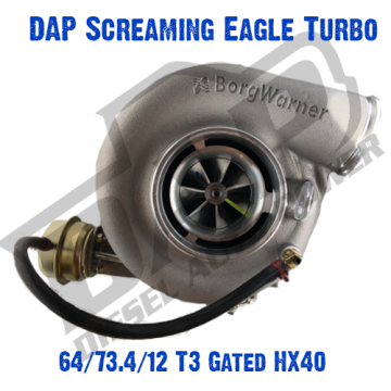 DAP Screaming Eagle SXE FMW 2nd Gen Fit 64/73.4/12 T3 Gated HX40