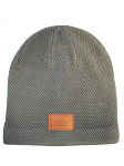 Diesel Auto Power Embossed Leather Patch Beanie