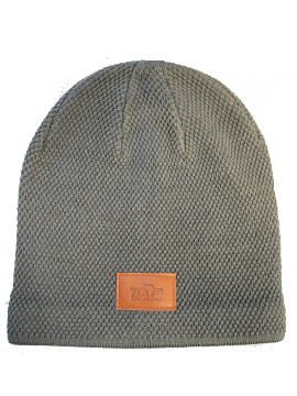 Diesel Auto Power Embossed Leather Patch Beanie
