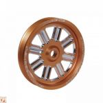 Spoke Design Cummins Dual Pump Pulley (For use with FPE dual pump bracket
