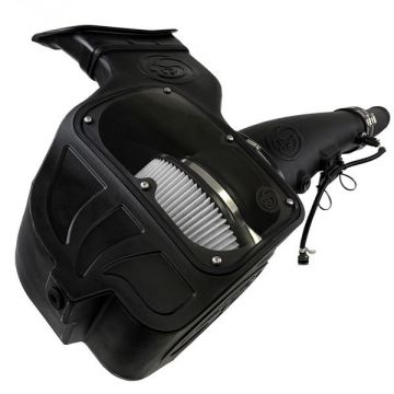 S&B Cold Air Intake For 18-19 Ford F150 3.0L Powerstroke Diesel Dry Extendable