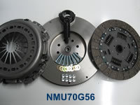 Valair 13" x 1.375"  Single Disc OEM Replacement Clutch 350HP 800FT LB (Organic) NMU70G56 | 2005.5-2