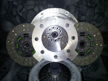 Valair 12.25" x 1.375" Dual Disc Spring Hub 550HP 1100FT LB (Organic) NMU60DDS-ORG | 2003-2010 Ford