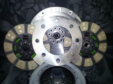 Valair 12.25" x 1.375" Dual Disc Spring Hub 650HP 1300FT LB (Ceramic) NMU60DDS | 2003-2010 Ford 6.0L