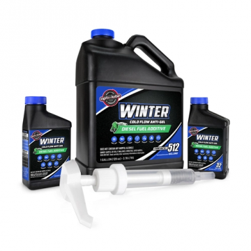 Opti-Lube Winter Anti-Gel Diesel Fuel Additive | 1 - Gallon with Accessories