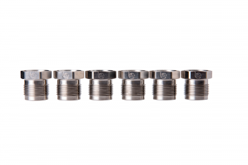 Fleece Performance Stainless Steel Fuel Supply Tube Nuts