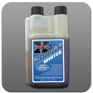 Rev-X Distance+ WINTER Diesel Fuel Additive 8 oz Bottle