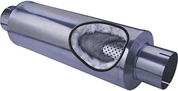 5" Diamond Eye Exhaust Muffler