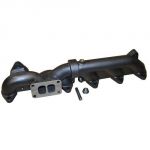 Pulse Flow Exhaust Manifold, Stock Replacement, 2pc, Holset 351VE with Front & Rear EGR ports