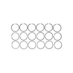Mahle Complete Piston Ring Set (Standard)
