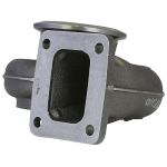 BorgWarner Modified S300 T4I 0.88 AR HX40 Turbine Housing Fits 80/73.4 Undivided Open 6.7L non VGT
